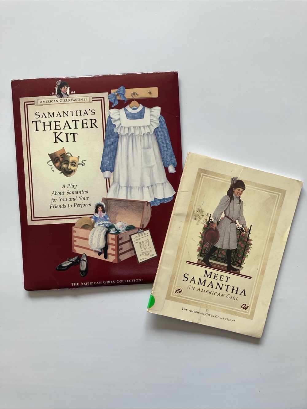American Girl Samantha’s Theater Kit VTG + Meet Samantha Book